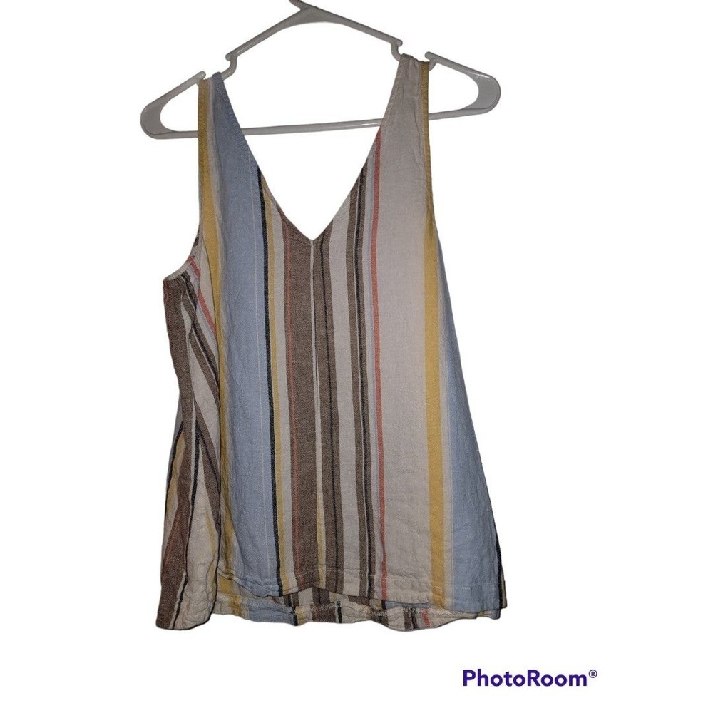 Linen Tank Top - Picture 2 of 4